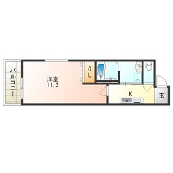 フジパレス横堤Ⅱ番館の物件間取画像